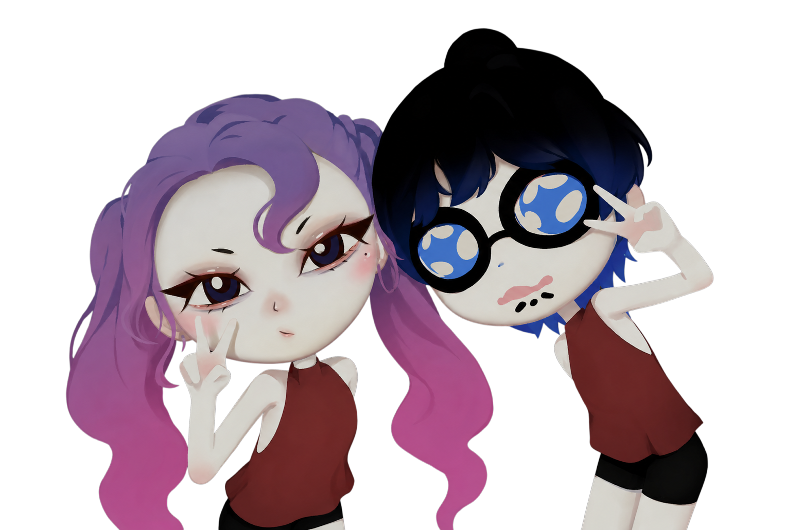 AI transparent pose