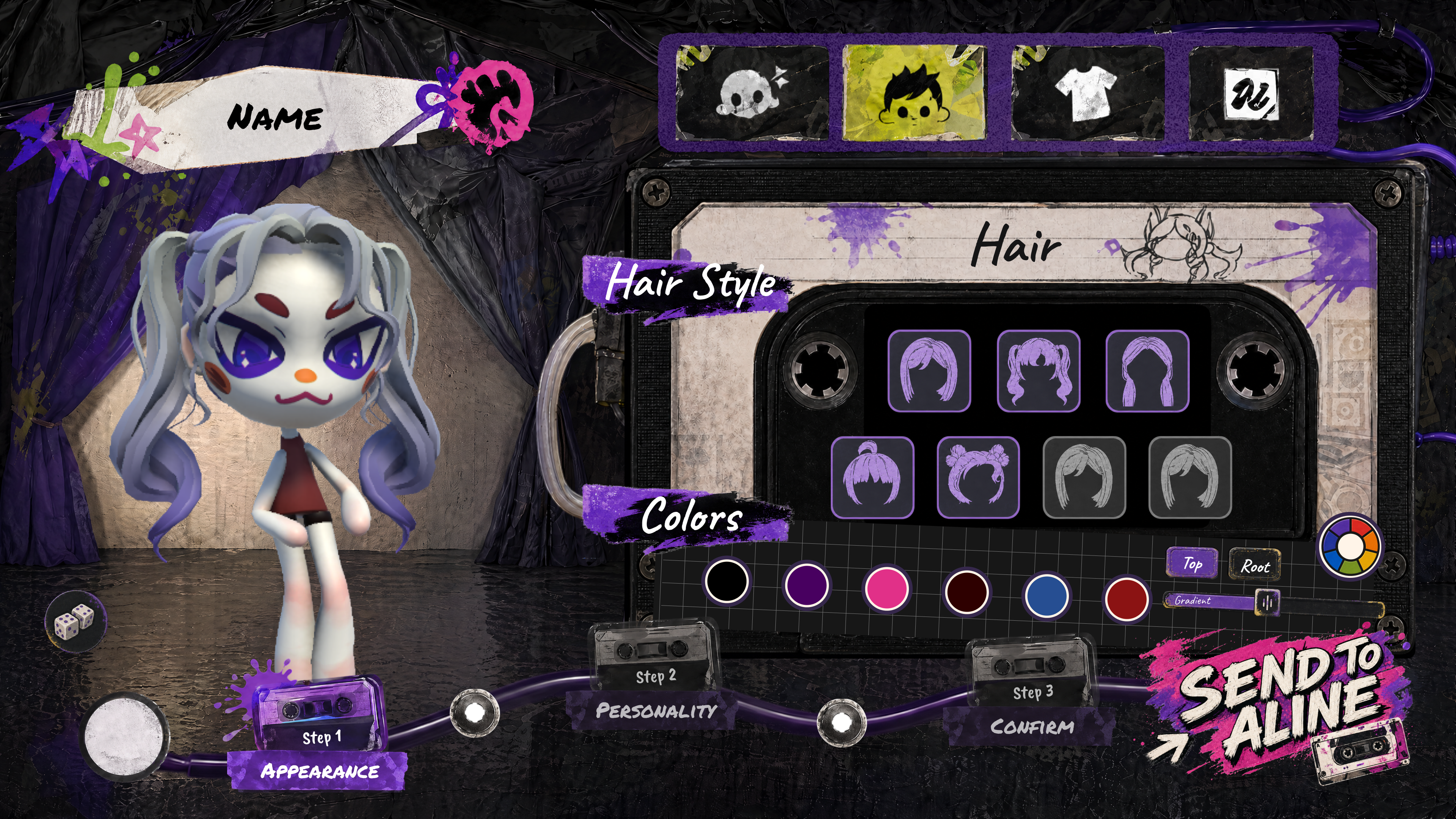 Hair panel