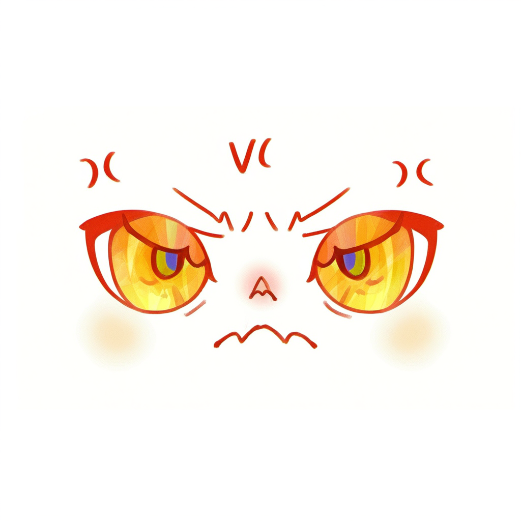 V6 angry