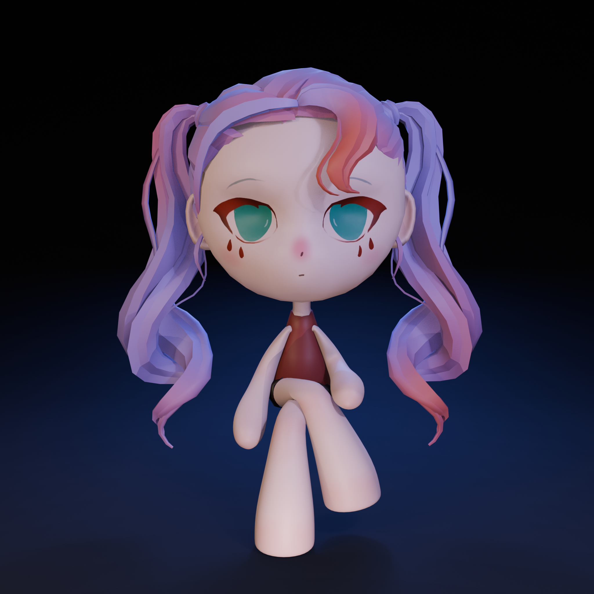Blender yarn